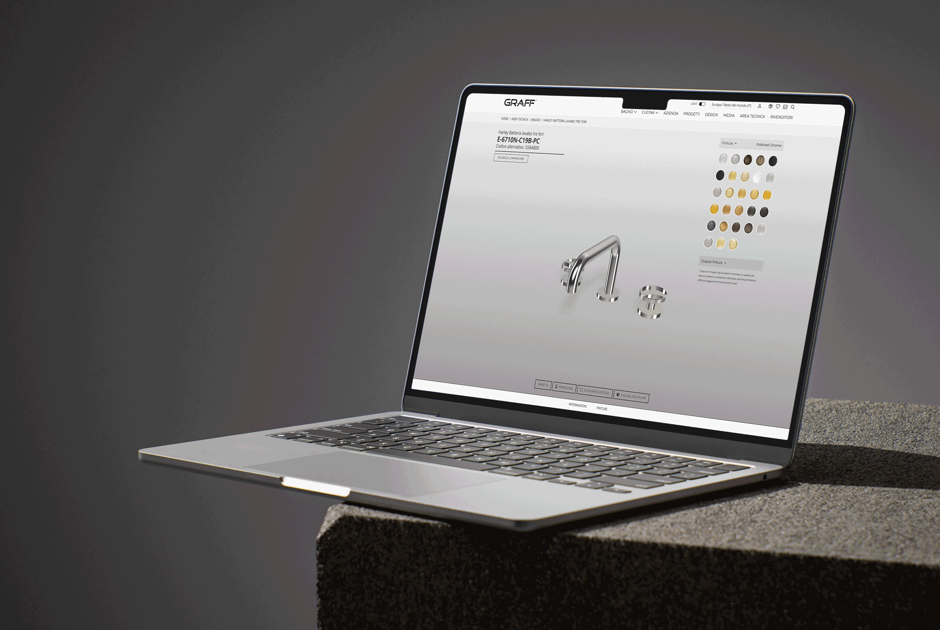 Faucets Configurator Graff Designs