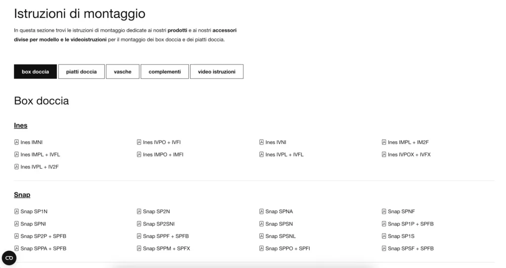 Sito web Disenia