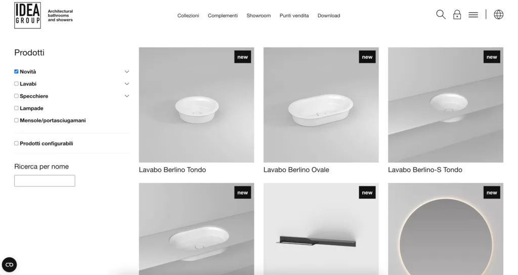 Sito web Ideagroup