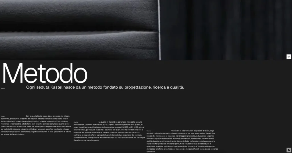 Sito web Kastel