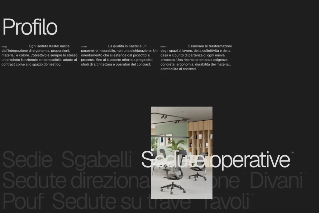Sito web Kastel