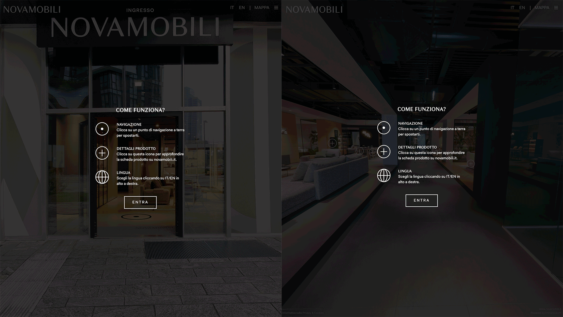 Virtual Tour Flagship MILANO + Showroom Aziendale