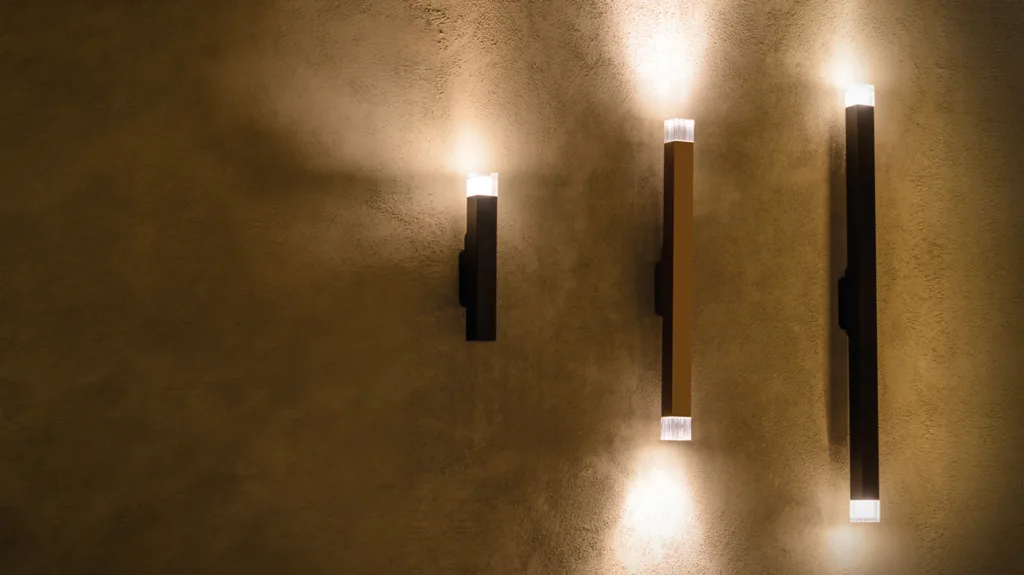 Unonovesette : Configuratore luci a parete Stix