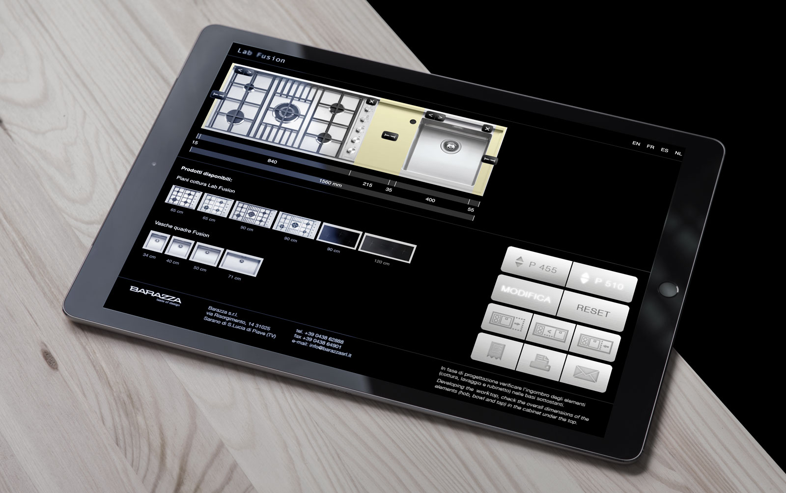 barazza-configuratore-prodotto-su-misura barazza-configuratore-prodotto-su-misura